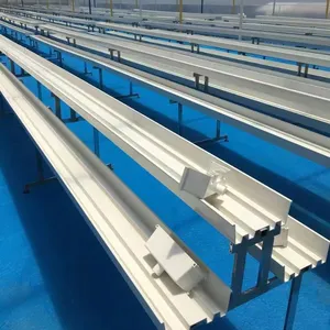 G&N vertical hydroponic system gutter for rockwool strawberry gutter system