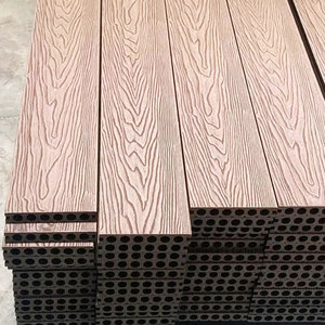 Ce chứng nhận Hollow WPC decking-trọng lượng nhẹ không thấm nước ngoài trời sàn từ Trung Quốc nhà máy - Product Image 5