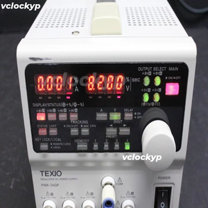 TEXIO PW8-3AQP IF-41RS แหล่งจ่ายไฟ DC แบบมัลติเอาท์พุตที่มีการปรับแรงดันไฟฟ้า ใช้แล้ว - Product Image 4