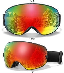 2025高品质滑雪板滑雪太阳镜UV400户外运动滑雪板椭圆形时尚舒适滑雪眼镜雪镜 - Product Image 5