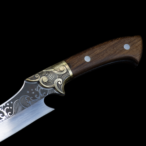 China Longquan Multifunctional Cooking <strong>Knife</strong> Extended Integrated Forged Sustainable Stainless Steel Ultra <strong>Sharp</strong> <strong>Chef</strong> <strong>Knife</strong> - Product Image 5