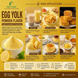 Polvo de Yema de Huevo Cremoso y Rico en Sabor |   Polvo Saborizante Premium para Repostería y Postres |   XIAN <span class=keywords><strong>TAIMA</strong></span> - Product Image 3
