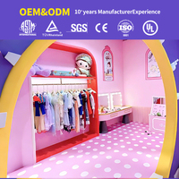 Equipo de Juego Suave para Interiores para Niños, Casas de Juego de Rol de Ciudad Simulada Comerciales