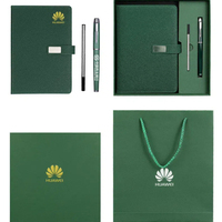 Carnet en cuir PU à couverture rigide avec logo personnalisé et stylo signature, coffret cadeau pour cadeaux d'entreprise