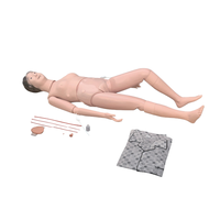 Maniquí de PVC Multifuncional para Entrenamiento Escolar, Modelo Anatómico para Cuidado del Paciente y Enfermería