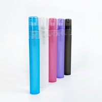 Flacon pulvérisateur de parfum rechargeable en plastique PP, format poche, 10 ml
