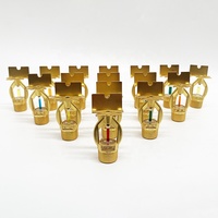 Sprinkler incendie en laiton avec ampoule en verre de 5 mm à réponse standard de 1/2 pouce