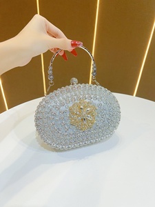 Bolsos <span class=keywords><strong>de</strong></span> Noche para Mujer, Bolsos <span class=keywords><strong>de</strong></span> Mano con Pedrería Brillante, Bolsos <span class=keywords><strong>de</strong></span> Fiesta <span class=keywords><strong>de</strong></span> Lujo, Bolsos <span class=keywords><strong>de</strong></span> Mano con Brillo, Bolsos <span class=keywords><strong>de</strong></span> Mano con Diamantes Completos para Mujer - Product Image 5
