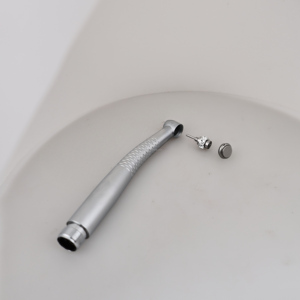 Turbina <span class=keywords><strong>Dental</strong></span> Eléctrica de Alta Velocidad con 5 Luces LED, 5 Chorros de Agua, Aluminio, Fuente de Alimentación, Preparación de Cavidades ELIJAH CYC224 - Product Image 4