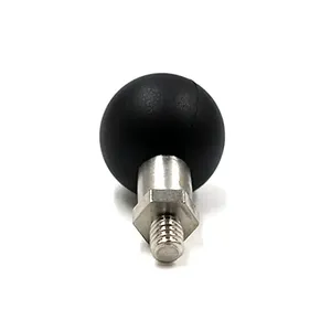 Base Adaptadora de Trípode de <span class=keywords><strong>Aluminio</strong></span> para Cámara GoPro, Soporte de Rótula Giratoria, Montura de Bola de 1'', Montura de Tornillo de 1/4 de Alta Resistencia para GoPro - Product Image 1