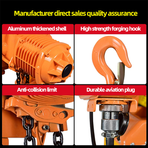 Palans électriques à chaîne en acier inoxydable neufs, chaîne simple/double, 500 kg, 1000 kg, prix du palan - Product Image 4