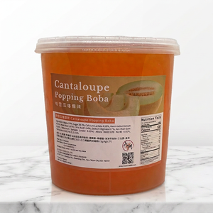 Bolas de melón Cantaloupe para té de burbujas, 3.4 kg, ingredientes de jugo de frutas de Taiwán - Product Image 4