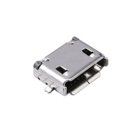 Connecteur Micro USB 2.0 Type AB 5 broches, montage en surface, angle droit, SMD