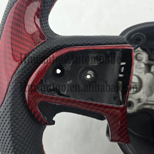 Volant de direction en cuir perforé en fibre de carbone pour Dodge Challenger SRT – Vente chaude en gros - Product Image 5