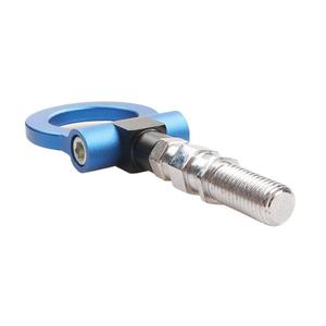 Gancho de remolque de aluminio redondo pequeño para enganche de remolque de coche, ajuste universal - Product Image 1