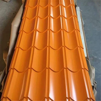 Wellblech aus verzinktem Aluminium
