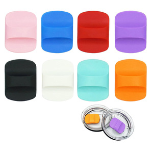 Couverture coulissante magnétique pour couvercle de gobelet, languette coulissante anti-fuite pour gobelets de voiture de 20 oz et 30 oz, accessoire de remplacement pour gobelet - Product Image 2