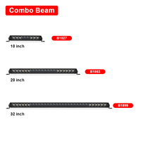 Barre lumineuse LED universelle à faisceau combiné/simple pour voiture, Jeep, 4x4, tout-terrain