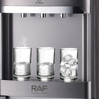Distributeur d'eau domestique 2-en-1 avancé RAF R.11004 et machine à glaçons automatique avec becs hygiéniques dissimulés