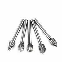 20-teiliges 3-mm-Hochgeschwindigkeitsstahl-Fräser-Set für Holzbearbeitung, Feile, Raspel, Bohrer für Holzschnitzerei