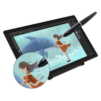 Tablette graphique à écran IPS de haute qualité 1080P FHD avec 8192 niveaux de pression électromagnétique pour enfants, artistes et usage professionnel