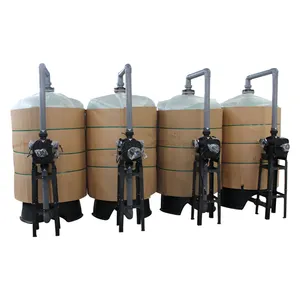 Automatic backwash water treatment sand filter/carbon filter for drinking water supply