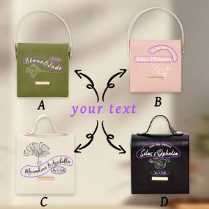 Caja Conmemorativa Personalizada y Bolsa Organizadora de Joyas Portátil para Anillos, Collares y Pendientes, Regalo Promocional - Product Image 4