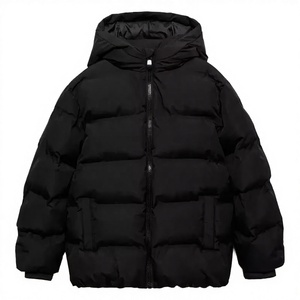 Custom Casual Men's Winter Zipper Thin Front Hooded Reversible Eco-Friendly Waterproof Breathable Quick Dry 100% Nylon Shell - Product Image 2