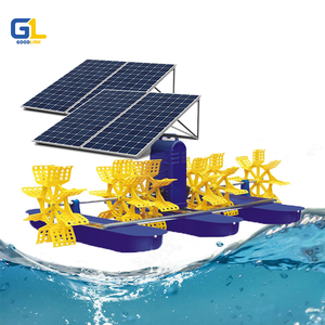 Aireador Solar Guanlian de 6 Impulsores, Rueda de Paletas de Corriente Alterna/Corriente Directa para Cría de Camarones en <span class=keywords><strong>Lagos</strong></span>, Máquina de Acuicultura de Peces - Product Image 2