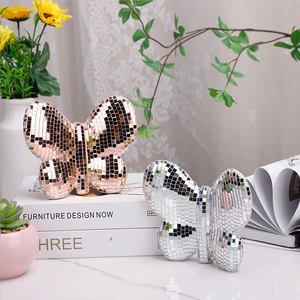 Redeco nuevo estilo discoteca resina cristal mariposa <span class=keywords><strong>escultura</strong></span> adornos arte mariposa estatuilla artesanías para regalos decoración del hogar - Product Image 4