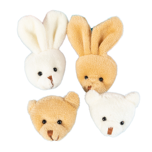 Broche de Conejo de Peluche con Orejas Grandes, Accesorio para Bolsos, Calcetines, Ropa, Gorros, Cuerda para el Cabello, Anillo, PickMeYA, Algodón, Fiesta, Unisex - Product Image 2