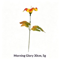 30cm Kunstmatige Morning Glory Enkelstam Herfstkleuren Kunststof Huis Bruiloft Retro Licht Luxe Bloemstuk