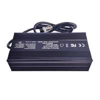 Chargeur de batterie 71.4V 72V 5a 360W pour batteries lithium-ion 17S 60V 61.2V 62.9V/batterie polymère pour motos électriques