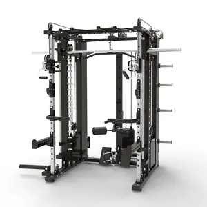 Điện Giá thiết bị tập thể dục thương mại giá Smith máy 3D lồng nhiệm vụ nặng nề công cụ đa chức năng Wall Mount chất lượng ngồi xổm