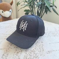 Gorra de Béisbol Estructurada de 6 Paneles con Logotipo Personalizado al por Mayor, de Sarga de Algodón Puro, Hebilla Dorada, Unisex, Ajustable, Venta al por Mayor