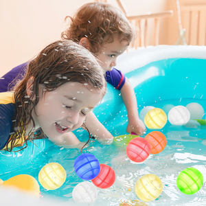 Globo de agua de silicona no tóxico para niños, juguete de bola de salpicaduras reutilizable de un segundo de recarga - Product Image 4