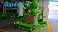 Générateur diesel à châssis ouvert 70 kW 80 kW avec démarrage à distance, triphasé 380 V 400 V pour application industrielle