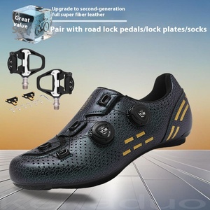 <span class=keywords><strong>Scarpe</strong></span> <span class=keywords><strong>da</strong></span> Ciclismo KOKADO per Uomo e Donna, per <span class=keywords><strong>Bici</strong></span> <span class=keywords><strong>da</strong></span> Strada/Montagna, con Set di Chiusure, Suola in Microfibra e Gomma per Corse e Stagione Autunnale - Product Image 4