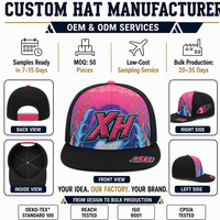 Casquette de baseball en jean personnalisée à 6 panneaux, imprimé Paisley bicolore, broderie 3D, OEM ODM, visière incurvée, style vintage streetwear, casquette de papa