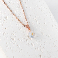 Collier pendentif grain de moutarde, bijou religieux chrétien, cadeau pour les croyants, baptême, mariage, anniversaire