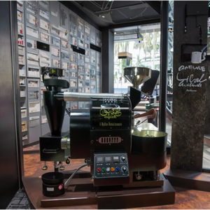 Torréfacteur de grains de café domestique automatique de 2kg avec écran tactile PLC à air certifié CE prix d'usine pour le Canada et l'Australie - Product Image 5