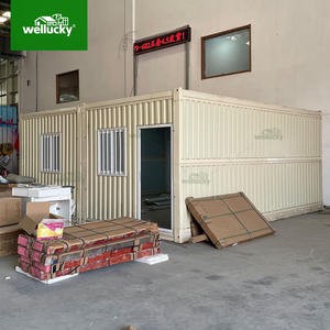 Casa Contenedor Plegable OEM, Fácil de Instalar, Unidad Prefabricada Portátil para Dormitorios de Trabajadores, Almacenes y Uso Temporal de <span class=keywords><strong>Alquiler</strong></span> - Product Image 1