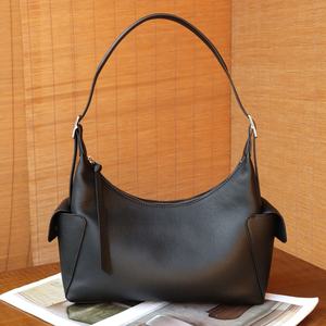 Bolsos de Mujer de Cuero Genuino de Alta Calidad, Bolsos de Mano de Lujo para Mujer, Bolsos de Hombro de Piel Vacuna a la Moda, Bolsos Cruzados Casuales para Uso Diario - Product Image 3