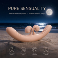 Bestmoon Erwachsenen-Sexspielzeug Lesbischer Vibrator Sexy Toy Doppelte Vibration Weiblicher Klitoris-Vibrator G-Punkt-Vibrator Sexspielzeug für Lesben
