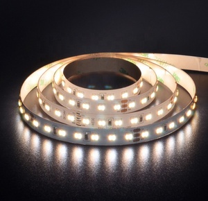 Benory 24V có thể điều chỉnh Trắng LED Strip ánh sáng CRI 90 2216smd 19.2W CCT 2700k-6500K 10mm 240 Led Chip cho loxone KNX Dali PWM Wifi - Product Image 4