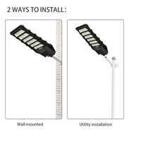 Bosun — lampe solaire Led intégrée, éclairage d'extérieur, Super lumineux, 400/300/200/100w, 50/60w, tout-en-un, nouveau modèle