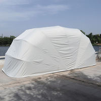 Abri de Voiture Pliant Mobile Portatif Imperméable en Bâche PVC Rétractable pour Garage, Tente Repliable pour Voitures, Vente en Gros