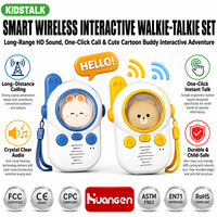 Talkies-walkies KZHM pour enfants, longue portée, mini talkies-walkies sans fil, jouets pour enfants, activités parent-enfant en plein air et en intérieur, jouets sportifs