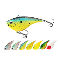 Umpan pancing keras 8cm 21g, umpan pancing 8 warna 3D mata FLong cetakan kebisingan umpan Pike ikan hitam ikan Mandarin