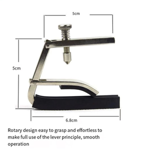 Capo personnalisé avec logo pour guitare électrique et acoustique, instruments à <span class=keywords><strong>cordes</strong></span> en fer, design classique, <span class=keywords><strong>basse</strong></span>, ukulélé, matériau métallique - Product Image 4